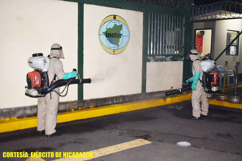 desinfeccion-managua-ejercito-nicaragua
